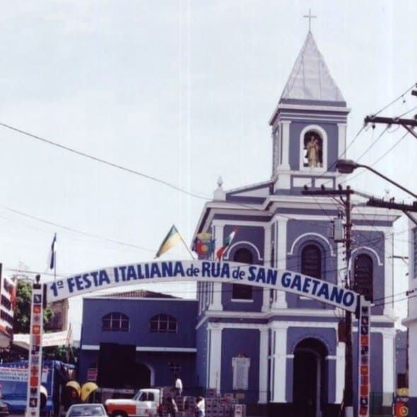 Primeira festa italiana de São Caetano.