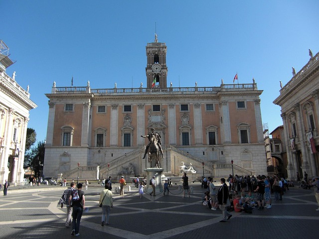 Piazza del Campidoglio.